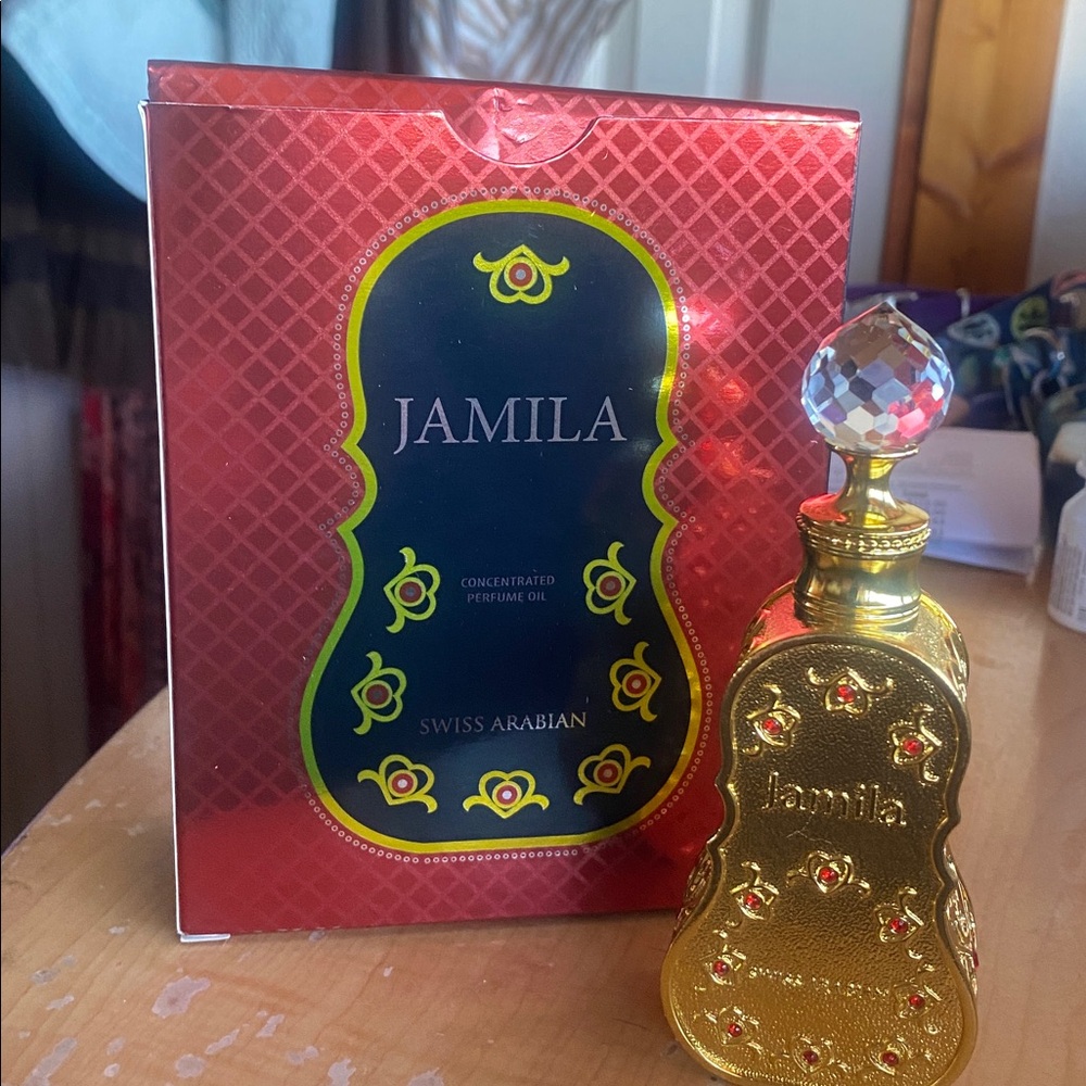 NEW BOXED Swiss Arabian Jamila Perfume Oil Fragrance - Seductive - 0.5 Oz
